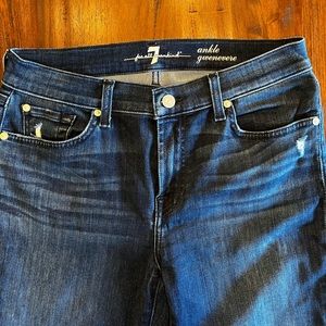 SOLD Like new, 7FAM, jeans, size 28